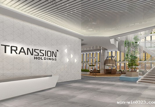 传音科技办公楼装修-前厅